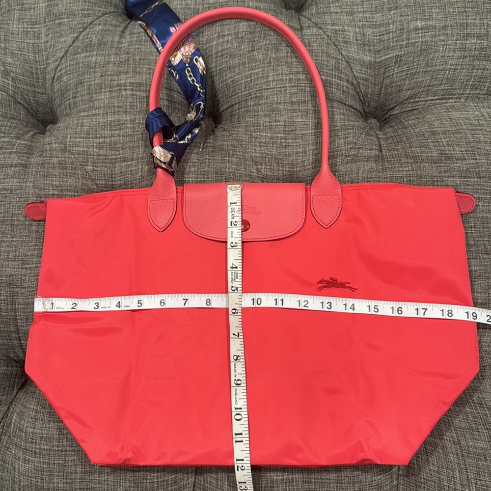 Longchamp Bag Large Coral Le Tote Bag - Picture 17 of 17